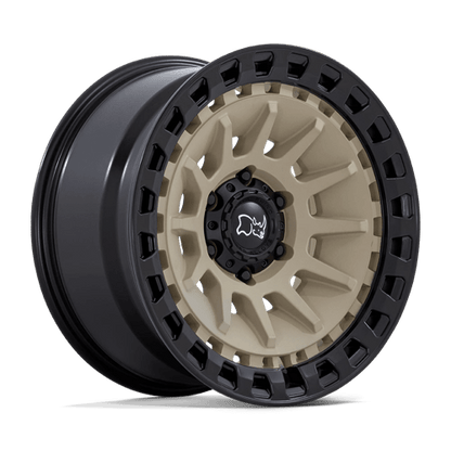 Black Rhino Hard Alloys | BARRAGE | 18.0x9.00 | 6X135 | 0 | DESERT SAND ON MATTE BLACK