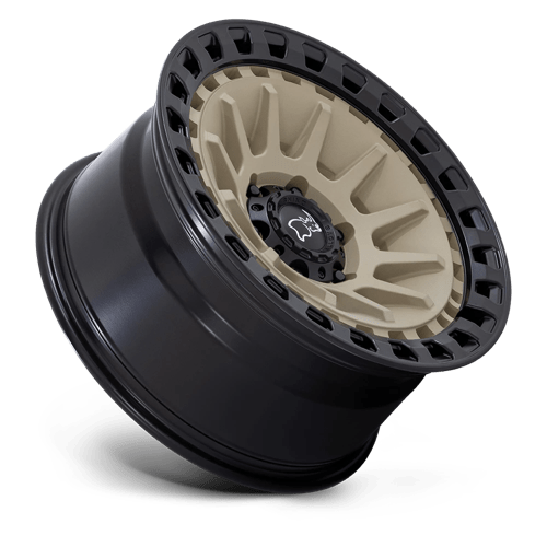 Black Rhino Hard Alloys | BARRAGE | 18.0x9.00 | 6X135 | 0 | DESERT SAND ON MATTE BLACK