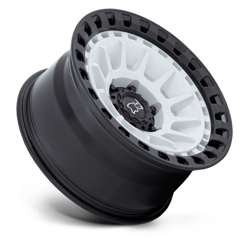 Black Rhino Hard Alloys | BARRAGE | 17.0x8.50 | 6X135 | -10 | GLOSS WHITE ON MATTE BLACK