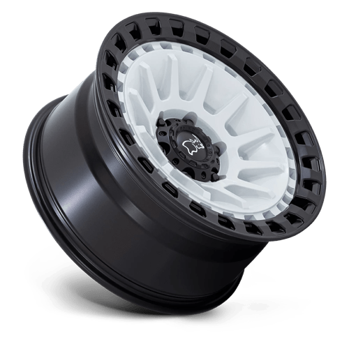 Black Rhino Hard Alloys | BARRAGE | 18.0x9.00 | 6X139.7 | 0 | GLOSS WHITE ON MATTE BLACK