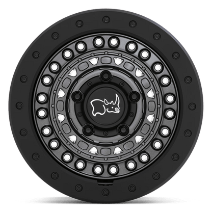 Black Rhino Hard Alloys | BARRICADE | 18.0x9.00 | 6X139.7 | -18 | GUN BLACK W/ BLACK ROCK GUARD