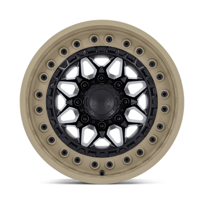 Black Rhino Hard Alloys | ALPHA | 17.0x9.00 | 6X139.7 | 0 | MATTE BLACK W/ SAND LIP