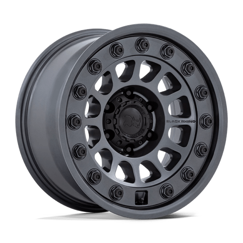 Black Rhino Hard Alloys | BR012 OUTBACK | 17.0x8.00 | 6X135 | 32 | MATTE GUNMETAL