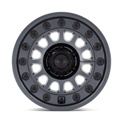 Black Rhino Hard Alloys | BR012 OUTBACK | 17.0x8.00 | 6X135 | 32 | MATTE GUNMETAL