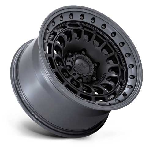 Black Rhino Hard Alloys | BR014 SAHARA | 17.0x9.00 | 6X135 | 0 | MATTE BLACK W/ GUNMETAL LIP