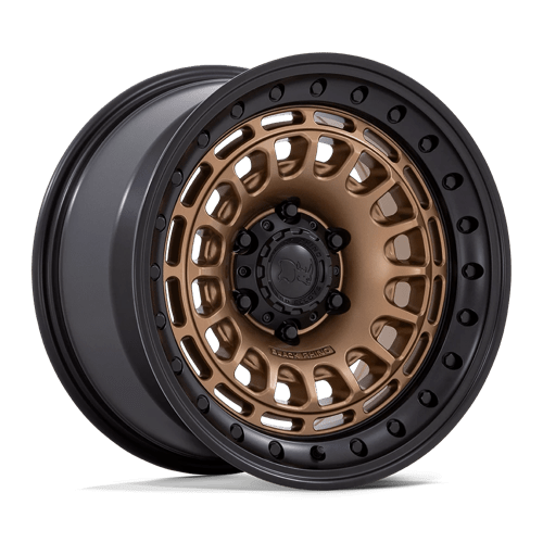 Black Rhino Hard Alloys | BR014 SAHARA | 17.0x9.00 | 5X127 | -12 | MATTE BRONZE W GLOSS BLACK LIP