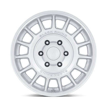 Black Rhino Hard Alloys | BR015 VOLL | 17.0x8.00 | 5X112 | 38 | HYPER SILVER