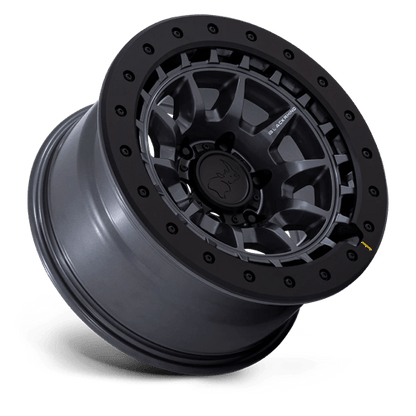 Black Rhino Hard Alloys | BR016 TUSK | 17.0x8.50 | 5X139.7 | -10 | MATTE GUNMETAL