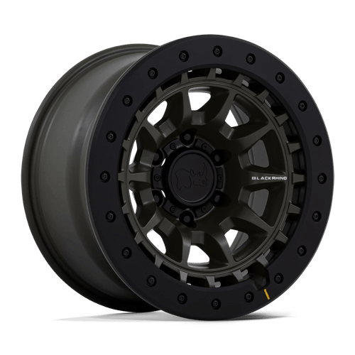 Black Rhino Hard Alloys | BR016 TUSK | 17.0x8.50 | 6X114.3 | -10 | OLIVE DRAB GREEN