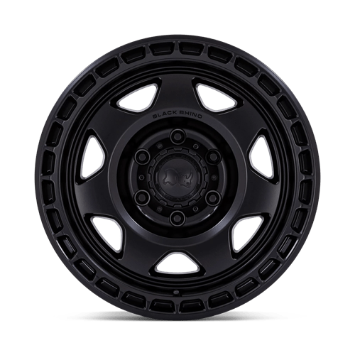 Black Rhino Hard Alloys | BR018 VOYAGER | 17.0x8.50 | 6X114.3 | 0 | MATTE BLACK