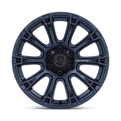 Black Rhino Hard Alloys | BR020 DIAMONDBACK | 20.0x9.00 | 5X127 | 12 | METALLIC BLUE