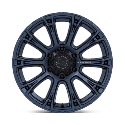 Black Rhino Hard Alloys | BR020 DIAMONDBACK | 17.0x9.00 | 6X135 | 12 | METALLIC BLUE