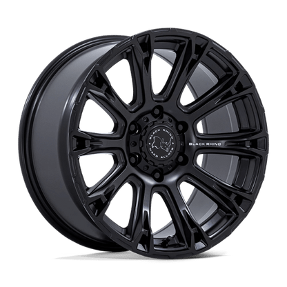 Black Rhino Hard Alloys | BR020 DIAMONDBACK | 18.0x9.00 | 6X120 | 12 | MATTE BLACK