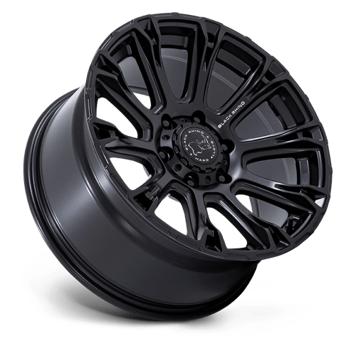 Black Rhino Hard Alloys | BR020 DIAMONDBACK | 17.0x9.00 | 6X135 | 12 | MATTE BLACK