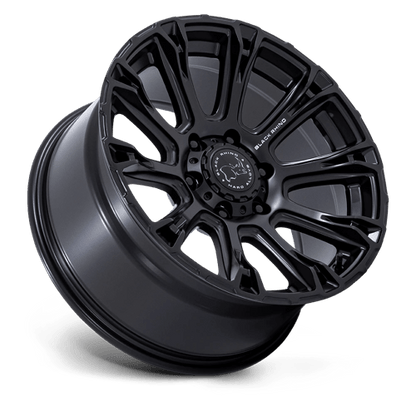 Black Rhino Hard Alloys | BR020 DIAMONDBACK | 17.0x8.50 | 5X127 | 25 | MATTE BLACK