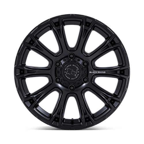 Black Rhino Hard Alloys | BR020 DIAMONDBACK | 18.0x9.00 | 6X135 | 12 | MATTE BLACK