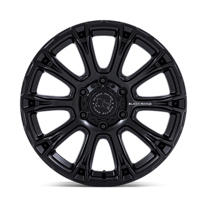 Black Rhino Hard Alloys | BR020 DIAMONDBACK | 18.0x9.00 | 6X135 | 12 | MATTE BLACK