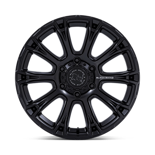 Black Rhino Hard Alloys | BR020 DIAMONDBACK | 17.0x8.50 | 5X127 | 25 | MATTE BLACK