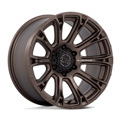 Black Rhino Hard Alloys | BR020 DIAMONDBACK | 17.0x9.00 | 6X135 | 12 | BURNT BRONZE