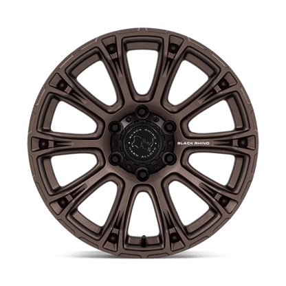 Black Rhino Hard Alloys | BR020 DIAMONDBACK | 17.0x8.50 | 6X114.3 | 25 | BURNT BRONZE