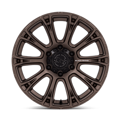 Black Rhino Hard Alloys | BR020 DIAMONDBACK | 18.0x9.00 | 5X114.3 | 12 | BURNT BRONZE
