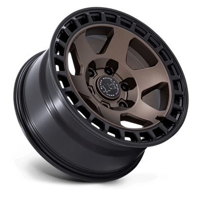 Black Rhino Hard Alloys | BR022 BAHARI | 17.0x9.00 | 6X135 | 40 | BURNT BRONZE W/ MATTE BLK-LP