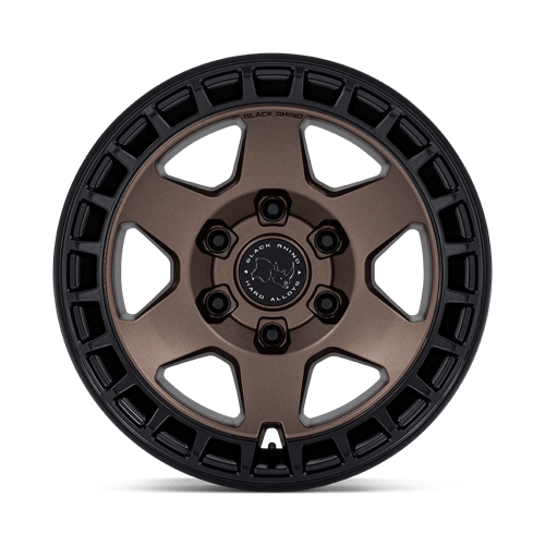 Black Rhino Hard Alloys | BR022 BAHARI | 17.0x9.00 | 5X127 | 40 | BURNT BRONZE W/ MATTE BLK-LP
