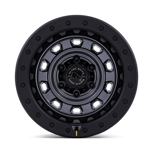 Black Rhino Hard Alloys | BR023 XPLORER | 17.0x9.00 | 6X139.7 | 1 | MATTE GUNMETAL W/ MATTE BLK-LP