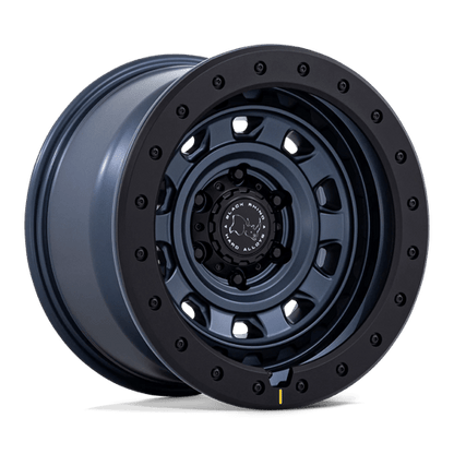Black Rhino Hard Alloys | BR023 XPLORER | 17.0x9.00 | 6X135 | 1 | METALLIC BLUE W/ MATTE BLACK L