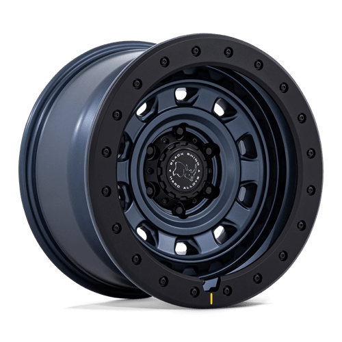 Black Rhino Hard Alloys | BR023 XPLORER | 17.0x9.00 | 5X127 | 12 | METALLIC BLUE W/ MATTE BLACK L