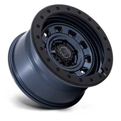 Black Rhino Hard Alloys | BR023 XPLORER | 17.0x9.00 | 5X127 | 12 | METALLIC BLUE W/ MATTE BLACK L