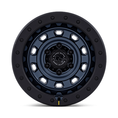 Black Rhino Hard Alloys | BR023 XPLORER | 17.0x9.00 | 5X127 | 12 | METALLIC BLUE W/ MATTE BLACK L