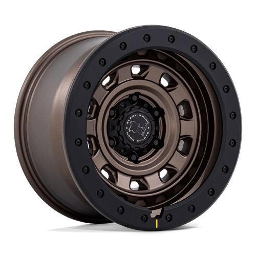 Black Rhino Hard Alloys | BR023 XPLORER | 17.0x9.00 | 6X135 | 12 | BURNT BRONZE W/ MATTE BLK-LP