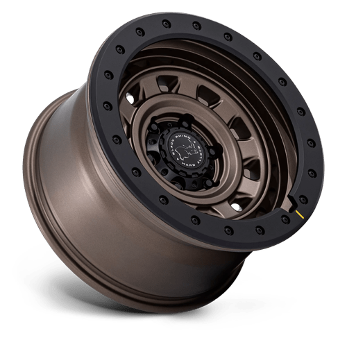 Black Rhino Hard Alloys | BR023 XPLORER | 17.0x9.00 | 6X135 | 12 | BURNT BRONZE W/ MATTE BLK-LP