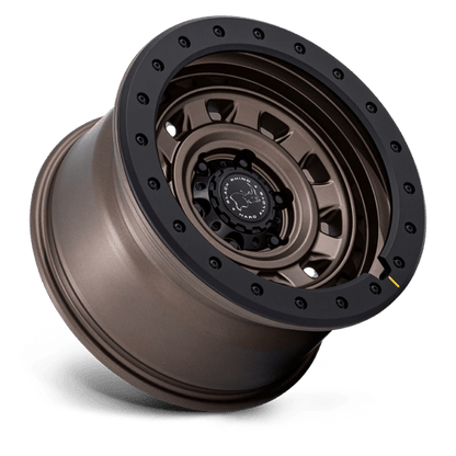 Black Rhino Hard Alloys | BR023 XPLORER | 17.0x9.00 | 5X127 | 12 | BURNT BRONZE W/ MATTE BLK-LP