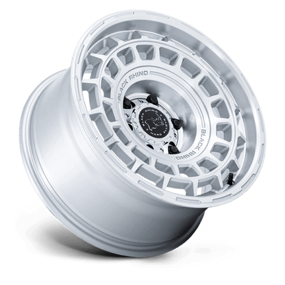 Black Rhino Hard Alloys | BR024 AWOL | 20.0x8.50 | 6X135 | 12 | SILVER W/ MACHINED FACE