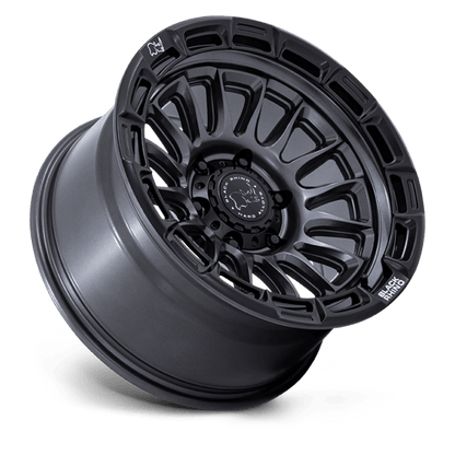Black Rhino Hard Alloys | BR025 RIVAL | 17.0x9.00 | 6X139.7 | 1 | MATTE GUNMETAL W/ MATTE BLK-LP