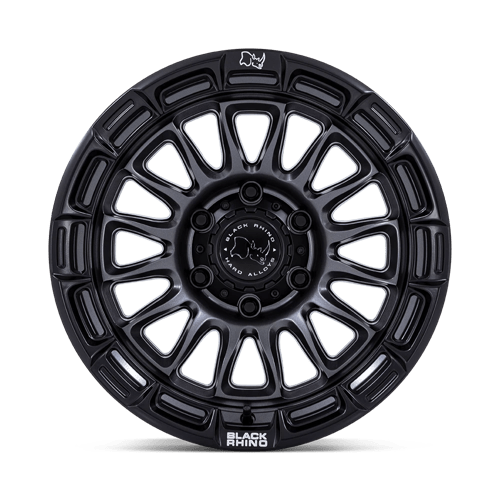 Black Rhino Hard Alloys | BR025 RIVAL | 17.0x9.00 | 6X139.7 | 1 | MATTE GUNMETAL W/ MATTE BLK-LP