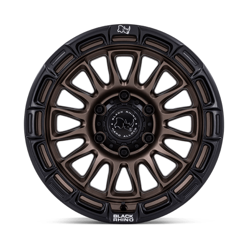 Black Rhino Hard Alloys | BR025 RIVAL | 17.0x9.00 | 6X135 | 1 | BURNT BRONZE W/ MATTE BLK-LP