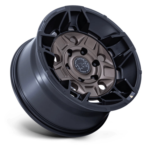 Black Rhino Hard Alloys | BR028 GUARD | 17.0x8.50 | 6X139.7 | 0 | BURNT BRONZE W/ MATTE BLK-LP
