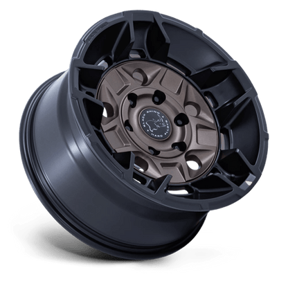Black Rhino Hard Alloys | BR028 GUARD | 17.0x8.50 | 6X135 | 0 | BURNT BRONZE W/ MATTE BLK-LP