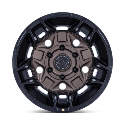 Black Rhino Hard Alloys | BR028 GUARD | 17.0x8.50 | 5X114.3 | 25 | BURNT BRONZE W/ MATTE BLK-LP