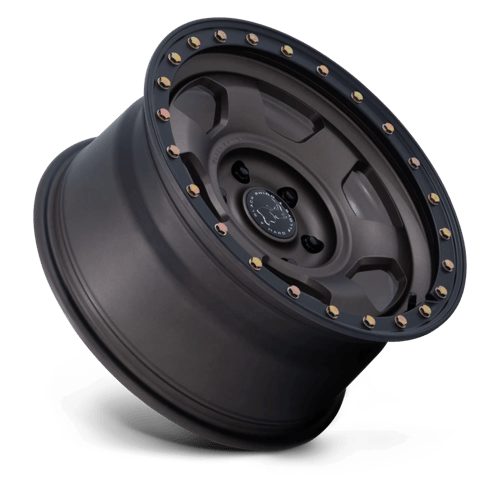 Black Rhino Hard Alloys | BR029 TROOPER | 17.0x8.50 | 6X135 | -10 | BURNT BRONZE W/ MATTE BLK-LP
