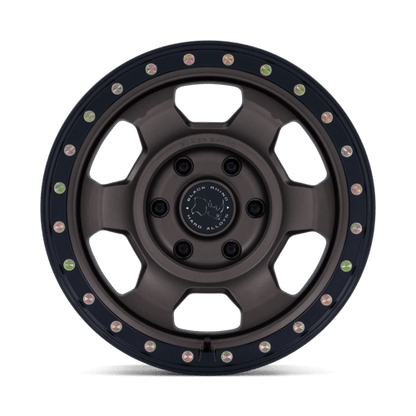 Black Rhino Hard Alloys | BR029 TROOPER | 17.0x8.50 | 6X139.7 | 25 | BURNT BRONZE W/ MATTE BLK-LP