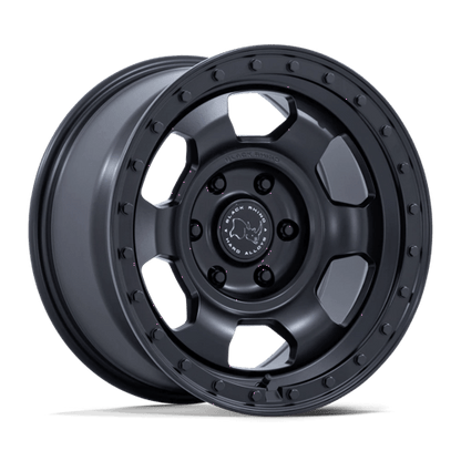 Black Rhino Hard Alloys | BR029 TROOPER | 17.0x8.50 | 5X130 | 25 | MATTE BLACK
