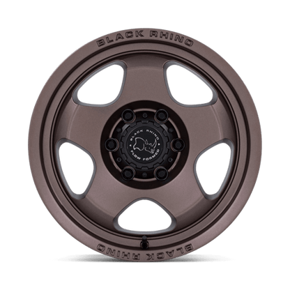 Black Rhino Hard Alloys | BR031 SOL | 17.0x8.00 | 5X108 | 38 | BURNT BRONZE