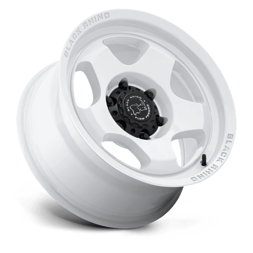 Black Rhino Hard Alloys | BR031 SOL | 17.0x8.00 | 5X120 | 30 | GLOSS WHITE