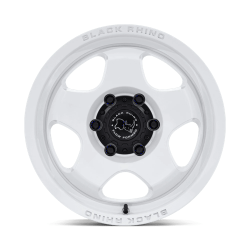 Black Rhino Hard Alloys | BR031 SOL | 17.0x8.00 | 5X130 | 20 | GLOSS WHITE
