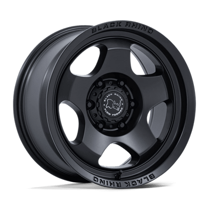 Black Rhino Hard Alloys | BR031 SOL | 17.0x9.00 | 6X120 | 12 | MATTE BLACK