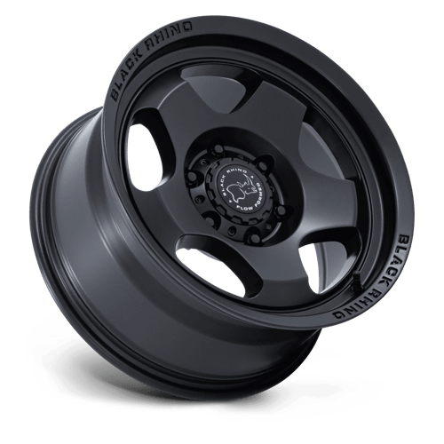 Black Rhino Hard Alloys | BR031 SOL | 17.0x9.00 | 6X120 | 12 | MATTE BLACK